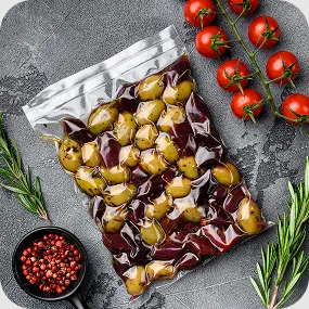 Zipper packaging bags