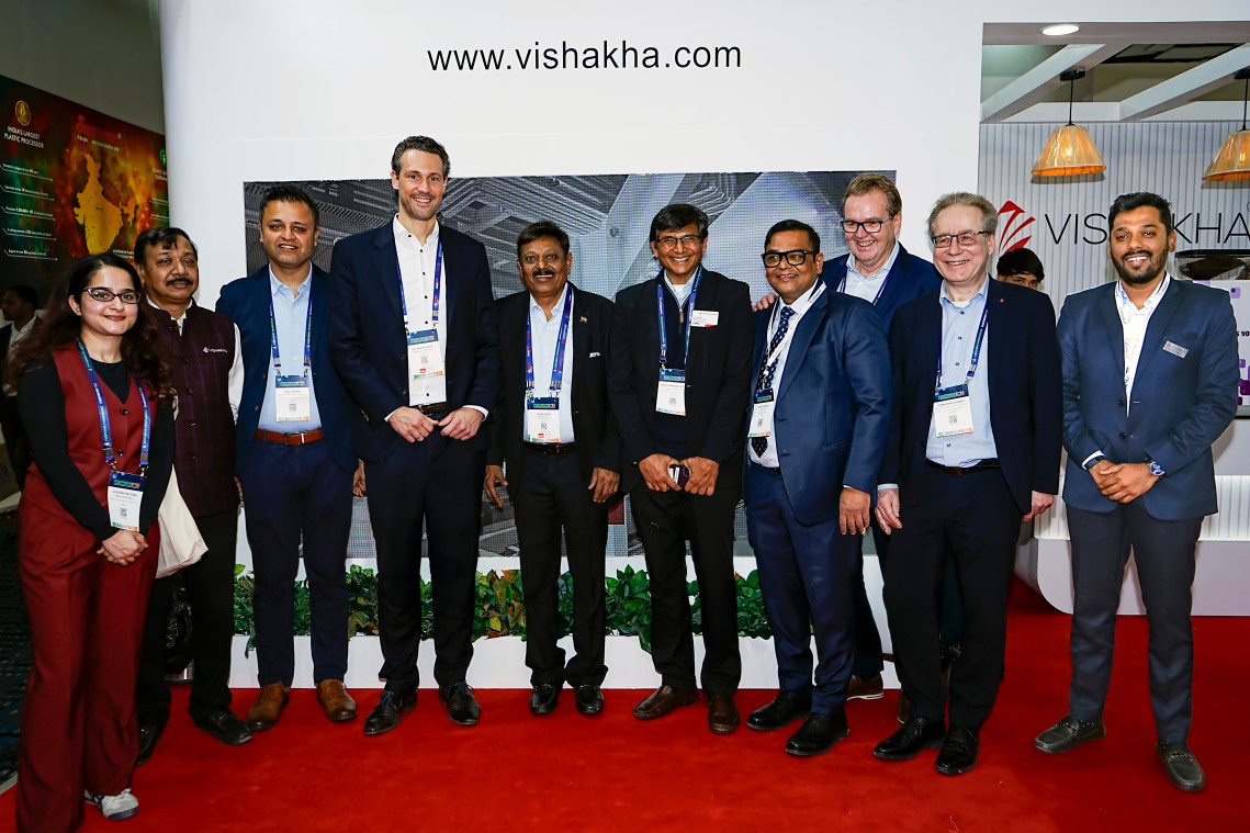 Vishakha Polyfab Team at PlastIndia 2026