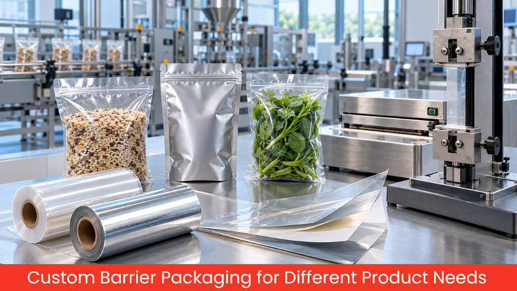 Custom Barrier Packaging for Different Product Needs