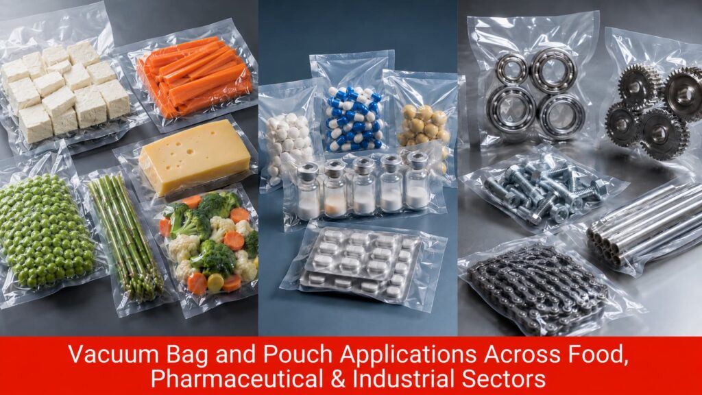 Vacuum Bag and Pouch Applications Across Food, Pharmaceutical & Industrial Sectors