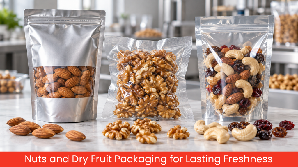 Nuts and Dry Fruit Packaging for Lasting Freshness
