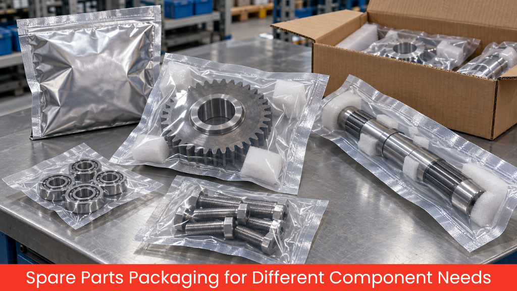 Spare Parts Packaging for Different Component Needs